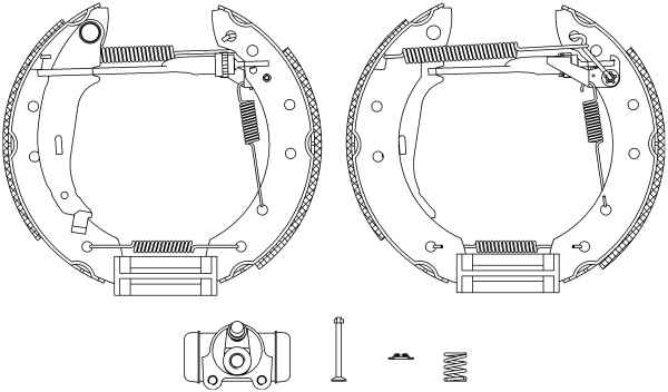 TEXTAR Fékpofa 84048008_TEXTAR