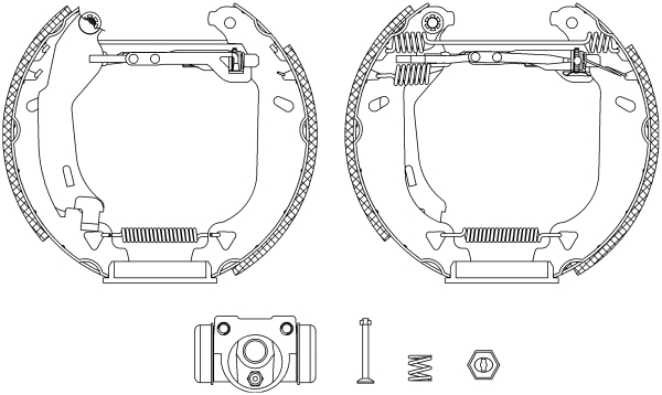 TEXTAR Fékpofa 84049103_TEXTAR