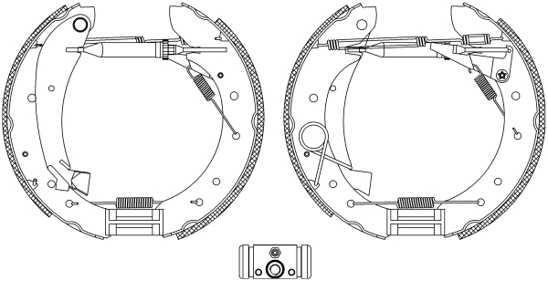 TEXTAR Fékpofa 84049601_TEXTAR