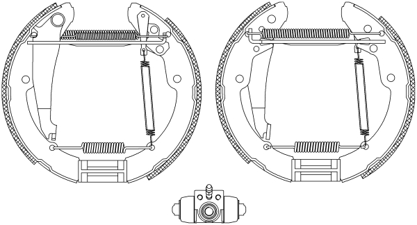 TEXTAR Fékpofa 84052401_TEXTAR