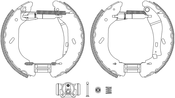 TEXTAR Fékpofa 84058600_TEXTAR