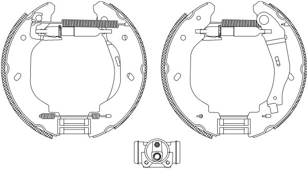 TEXTAR Fékpofa 84059100_TEXTAR