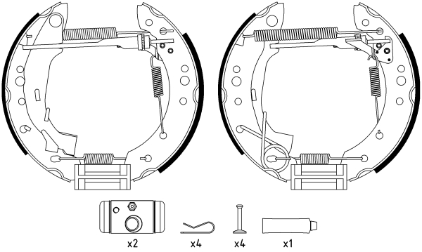 TEXTAR Fékpofa 84059801_TEXTAR