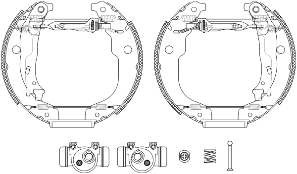 TEXTAR Fékpofa 84067200_TEXTAR