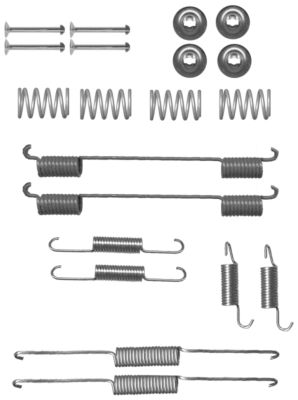 TEXTAR Tartozékkészlet, fékpofa 97033900_TEXTAR