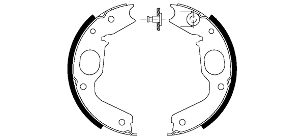 TEXTAR Fékpofa 91056900_TEXTAR