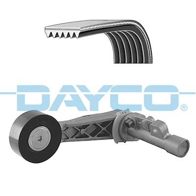 DAYCO Hosszbordásszíj készlet KPV222_DAYCO