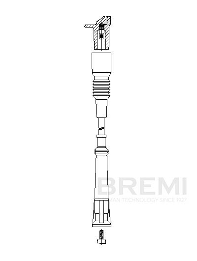 BREMI Gyújtókábel 122/55_BRE