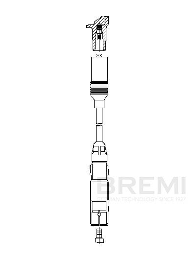 BREMI Gyújtókábel 195/40_BRE