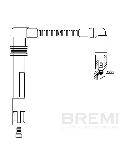 BREMI Gyújtókábel 196/44_BRE