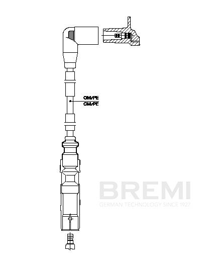 BREMI Gyújtókábel 1A22F64_BRE