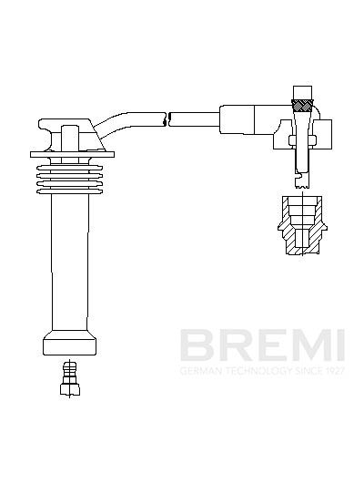 BREMI Gyújtókábel 813/15_BRE