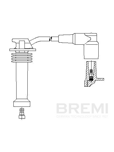 BREMI Gyújtókábel 8A17/38_BRE