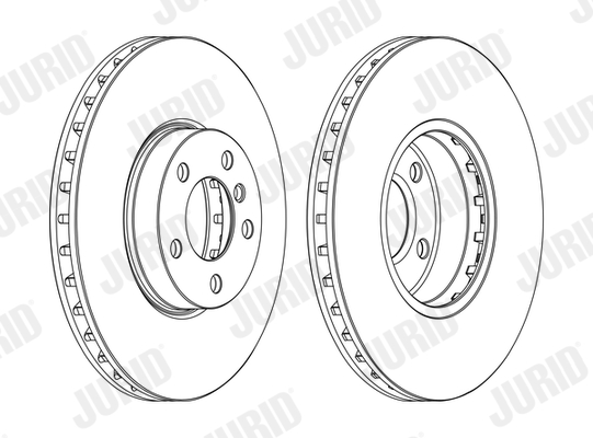 JURID Első féktárcsa 562691JC_JURID