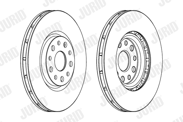 JURID Első féktárcsa 563036JC_JURID