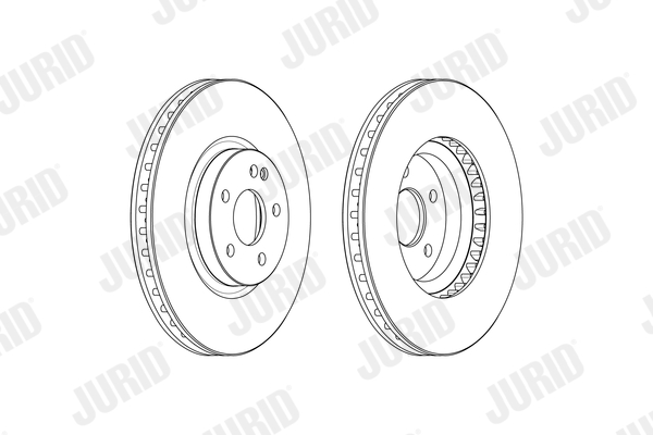 JURID Első féktárcsa 569261J_JURID