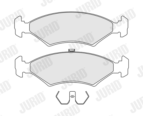 JURID Első fékbetét 571536J_JURID