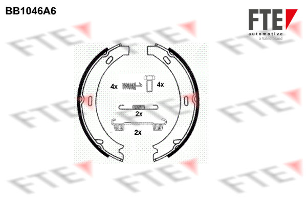 FTE Fékpofa 9100007_FTE