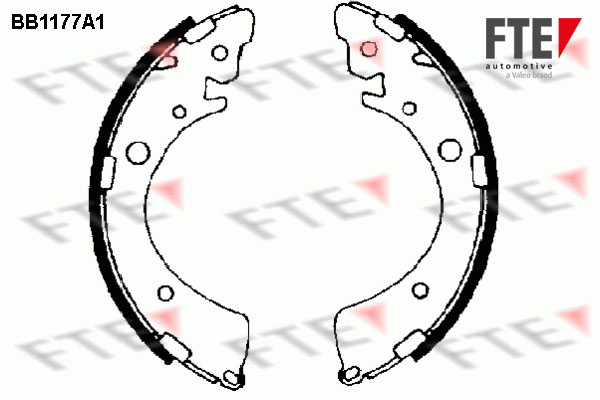 FTE Fékpofa 9100040_FTE