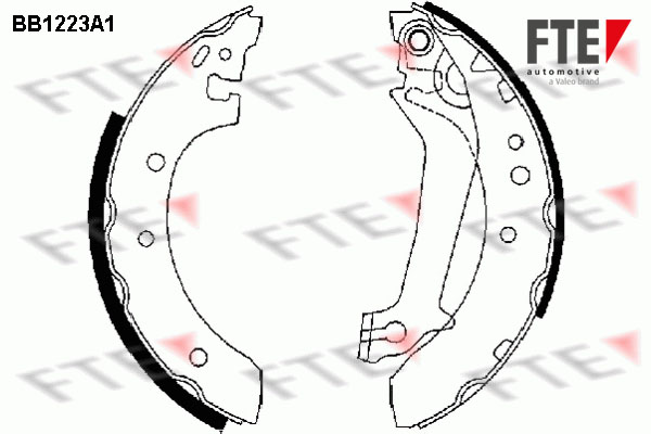 FTE Fékpofa 9100047_FTE