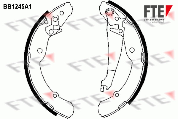 FTE Fékpofa 9100049_FTE