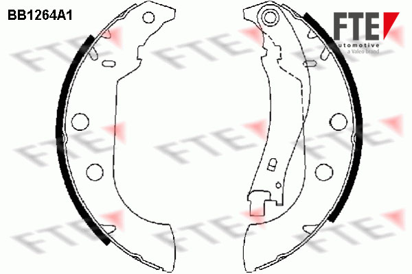 FTE Fékpofa 9100056_FTE