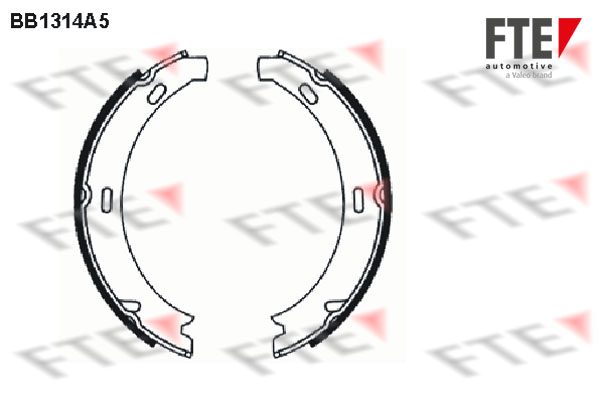 FTE Fékpofa 9100078_FTE