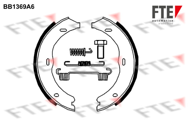 FTE Fékpofa 9100115_FTE