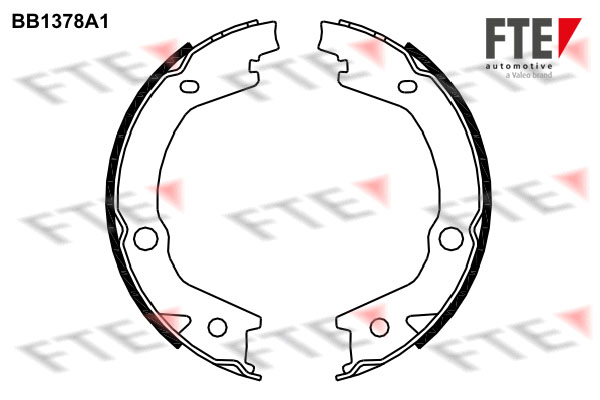 FTE Fékpofa 9100122_FTE