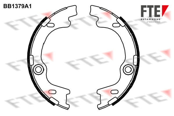 FTE Fékpofa 9100123_FTE