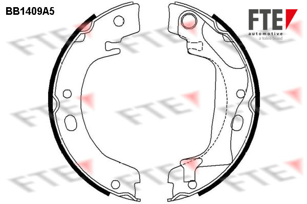 FTE Fékpofa 9100142_FTE