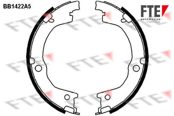 FTE Fékpofa 9100150_FTE