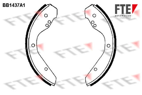 FTE Fékpofa 9100161_FTE