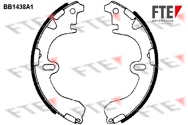 FTE Fékpofa 9100162_FTE