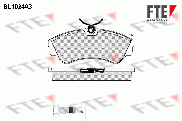 FTE Fékbetét, mind 9010010_FTE