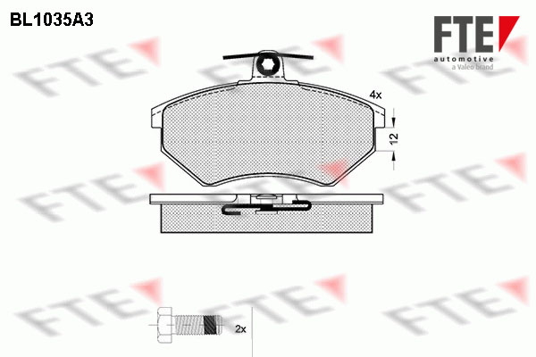 FTE Fékbetét, mind 9010015_FTE