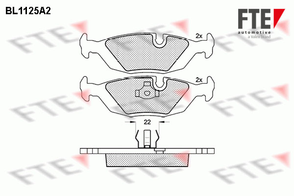 FTE Fékbetét, mind 9010037_FTE