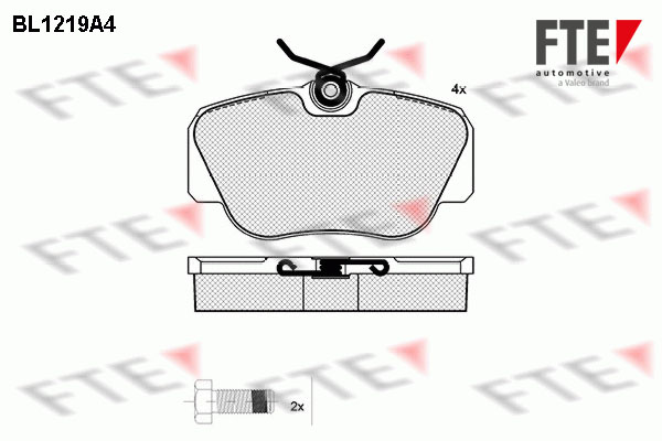 FTE Fékbetét, mind 9011034_FTE