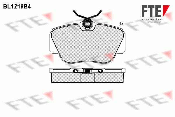 FTE Fékbetét, mind 9010065_FTE