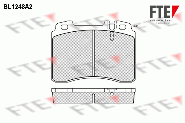 FTE Fékbetét, mind 9010074_FTE