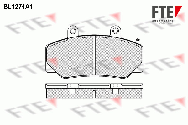 FTE Fékbetét, mind 9010084_FTE