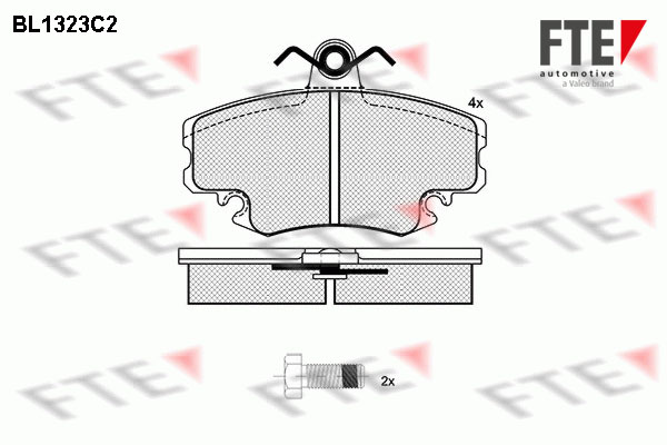 FTE Fékbetét, mind 9010111_FTE