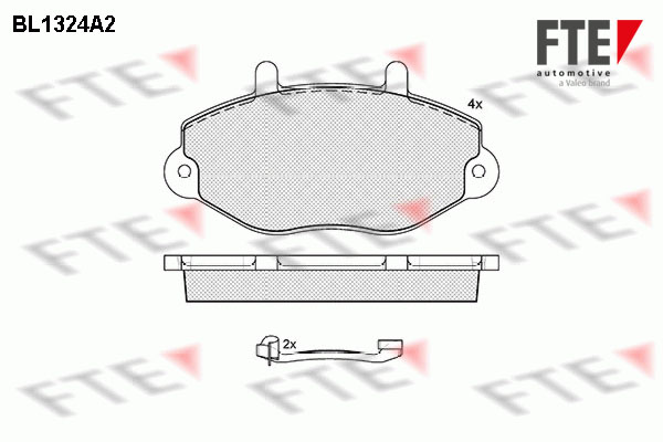 FTE Fékbetét, mind 9010113_FTE