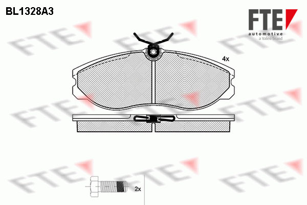 FTE Fékbetét, mind 9010120_FTE