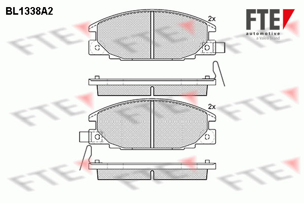 FTE Fékbetét, mind 9010127_FTE