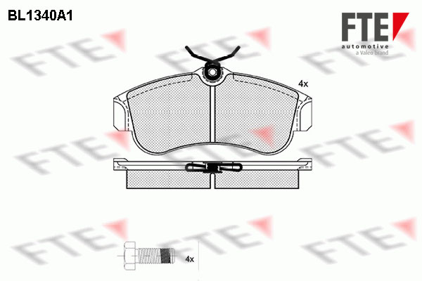 FTE Fékbetét, mind 9010130_FTE