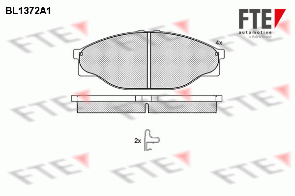 FTE Fékbetét, mind 9010149_FTE