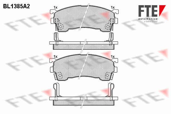 FTE Fékbetét, mind 9010157_FTE