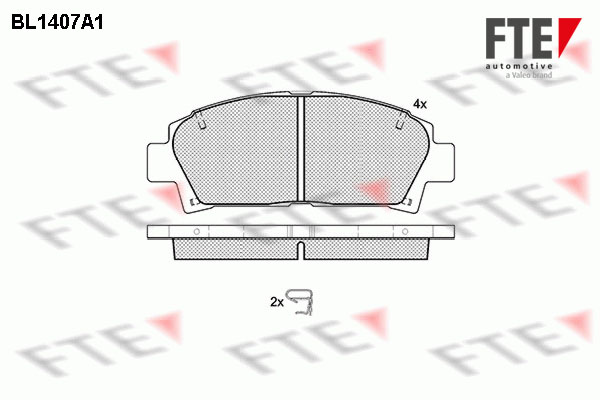 FTE Fékbetét, mind 9010182_FTE