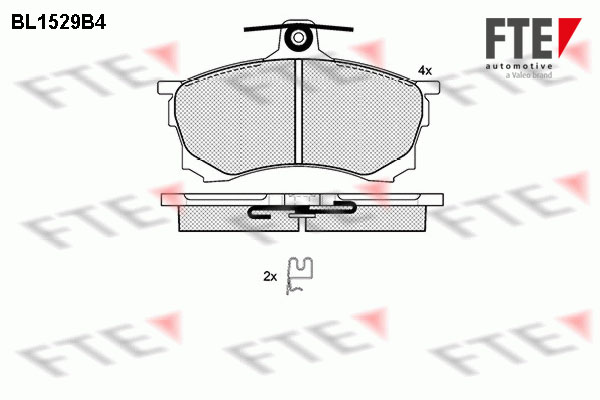 FTE Fékbetét, mind 9010235_FTE